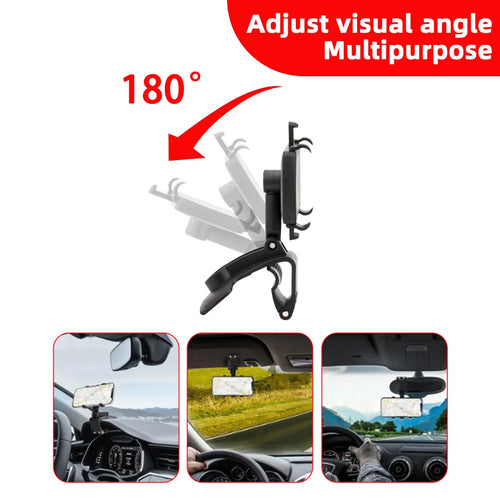 360° Rotating Car Dashboard Phone Holder
