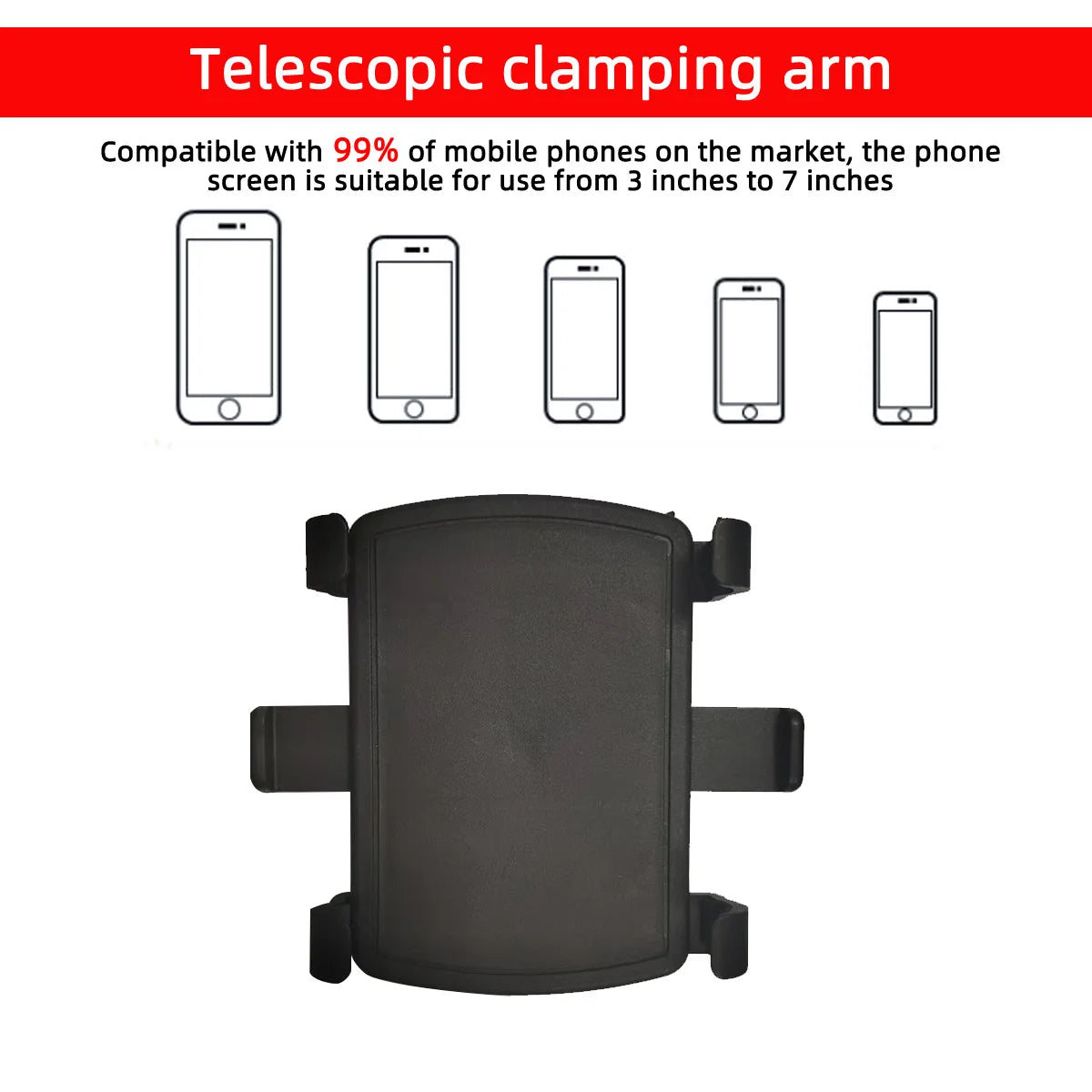 360° Rotating Car Dashboard Phone Holder